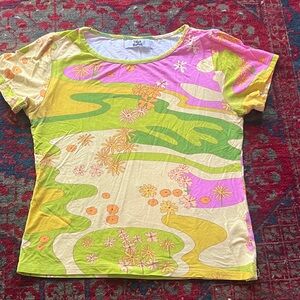 Alja Horvat psychedelic tshirt M